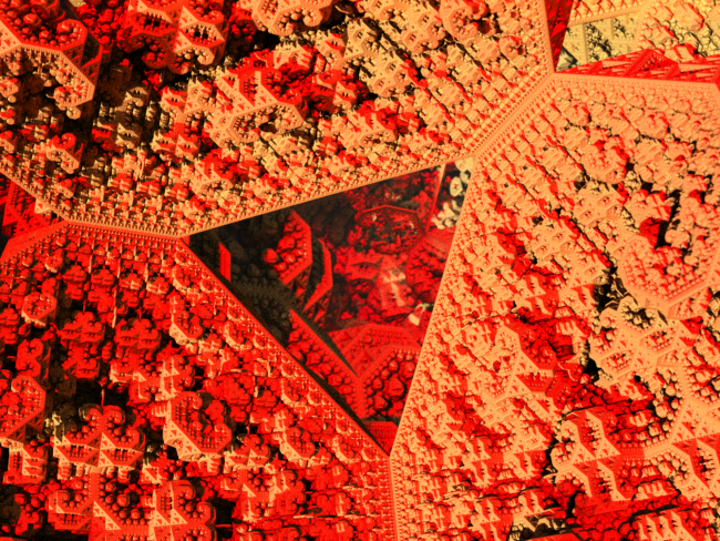 Roasting Sun Sierpinski Red